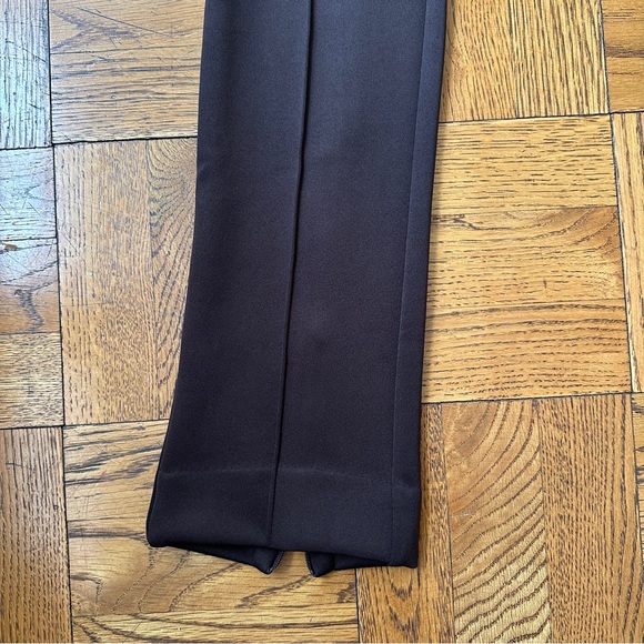 NWOT Camilla & Marc Chocolate Brown Opal Scuba Boot Cut Flare Pants - Picture 7 of 17